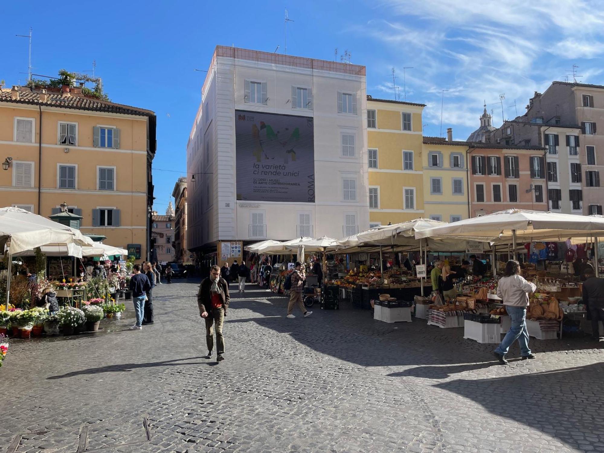 View On Campo De Fiori Irex Apartment Roma Exterior foto